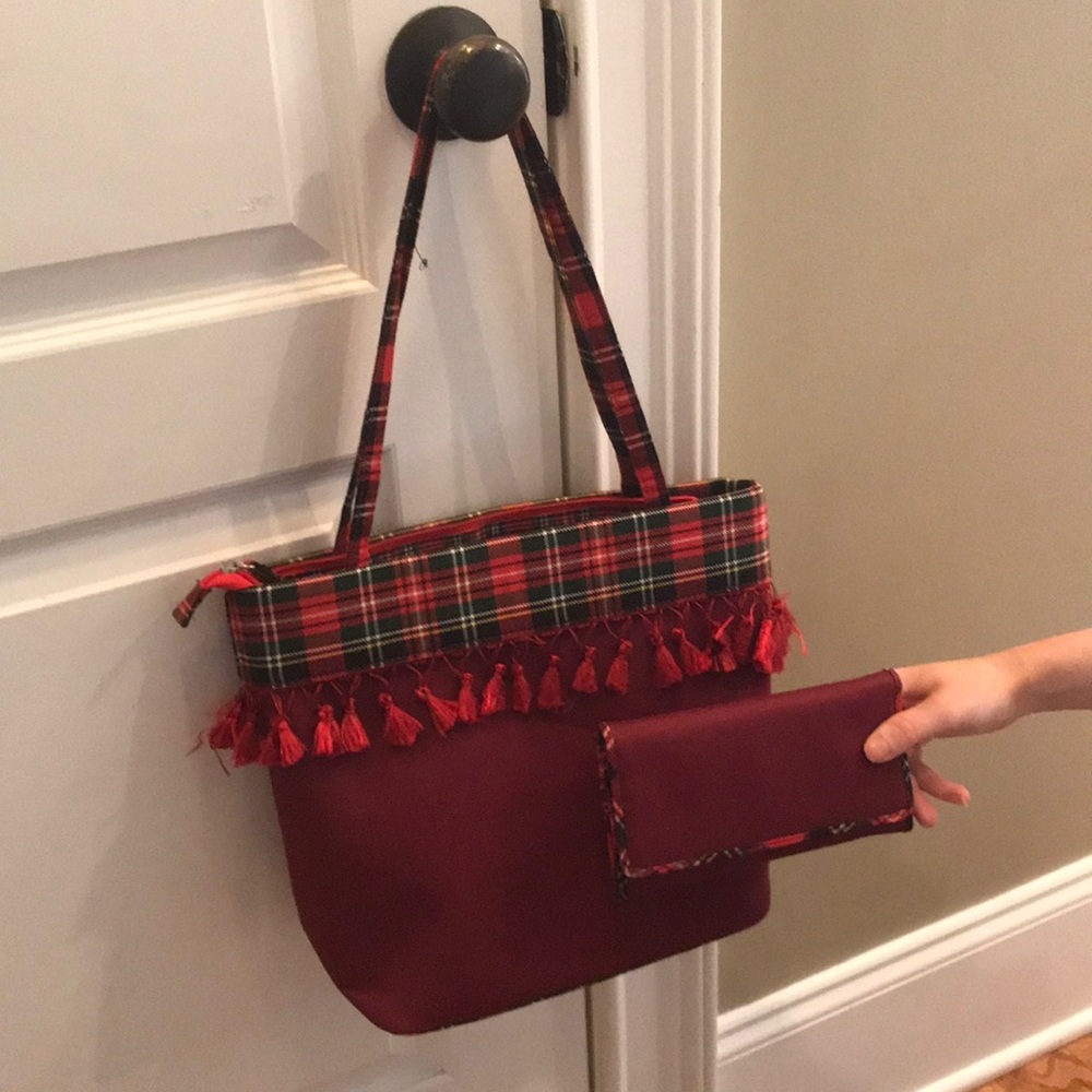 Gorgeous purse & Matching Wallet NEW